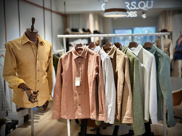 Jackets and shirts