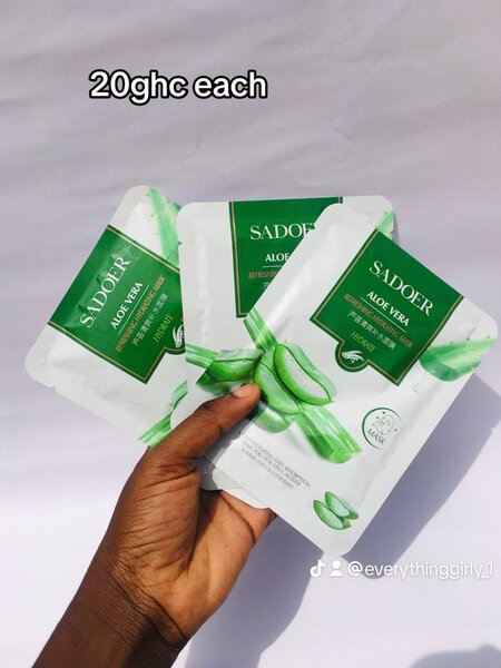 Skincare facemasks