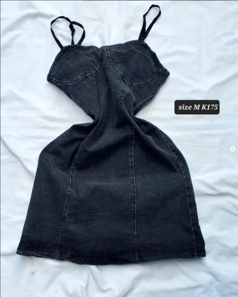 denim dress