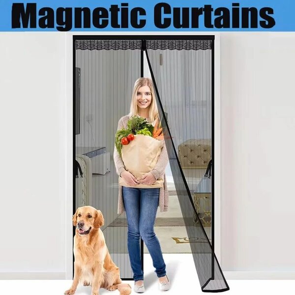 Rideau Magnétique Anti-Insectes