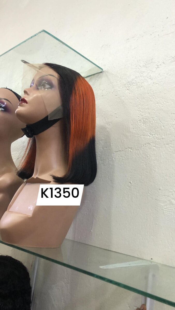 wig short black
