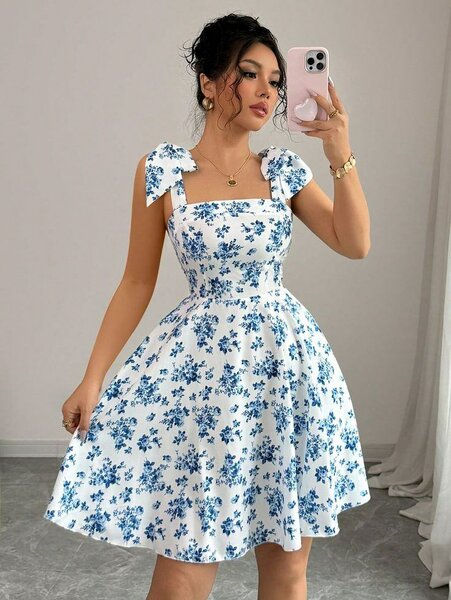Robe d'Été Fleurie Élégante