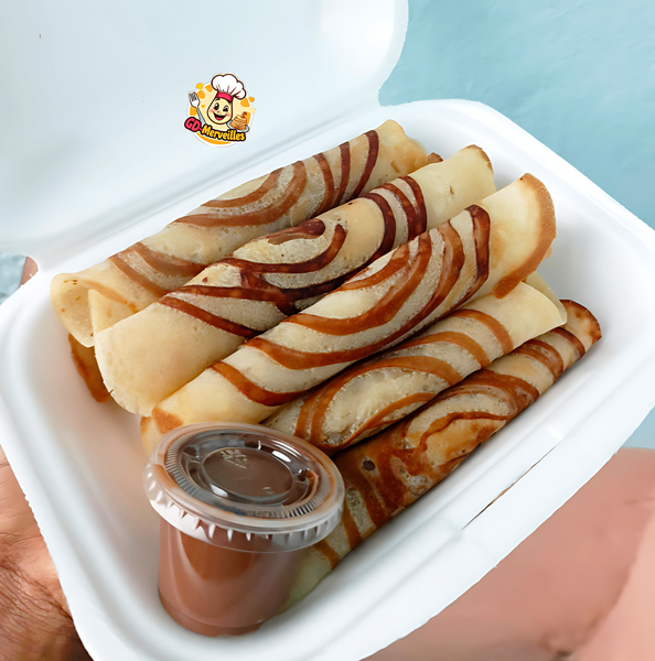 Crêpes marbrées