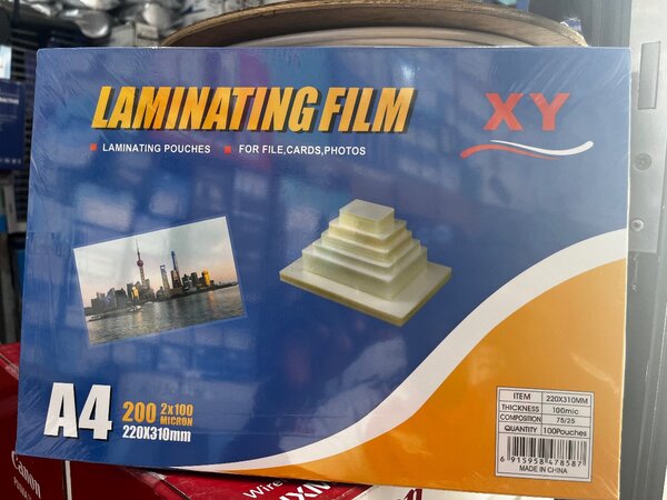 Filmoplastie A4 XY