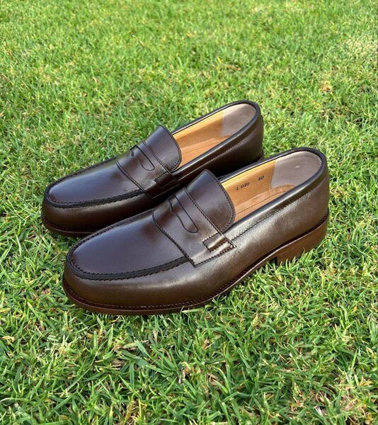 Mocassins en cuir élégants