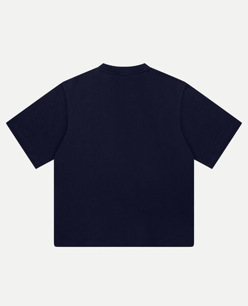 T-shirt bleu marine pour homme