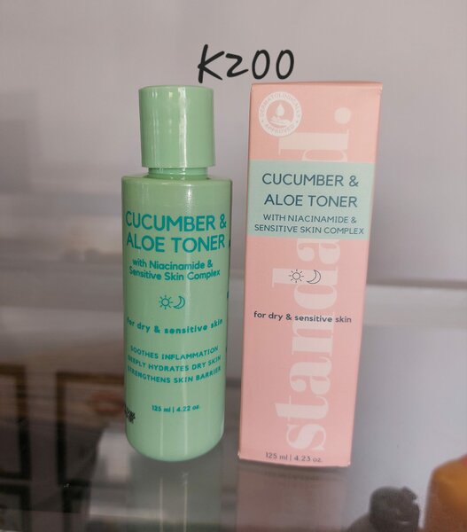Cucumber aloe toner