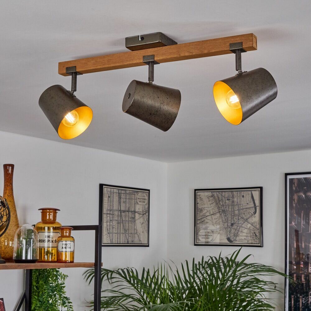 Plafonnier en bois moderne