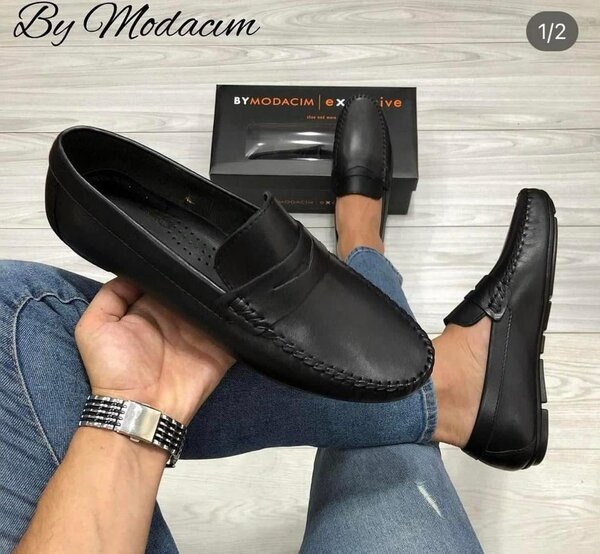 Mocassins en cuir élégants