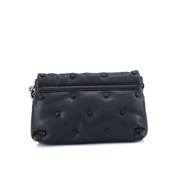 Sac à main en cuir noir chic