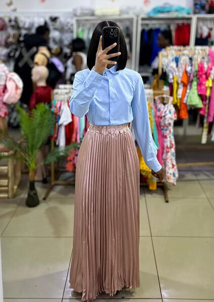 Silk skirt