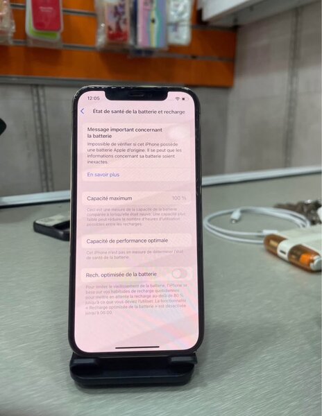 iPhone 12 Pro 128 Go Argent