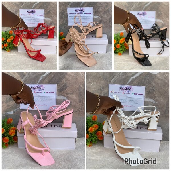 Strap heel