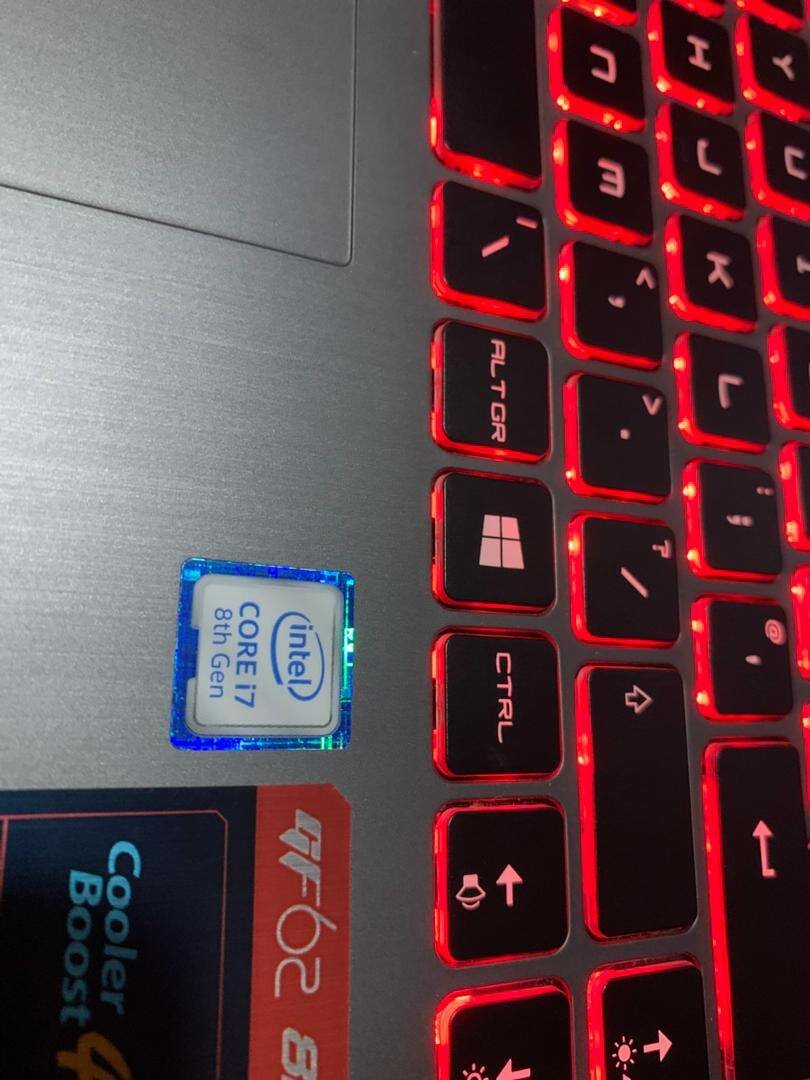MSI laptop