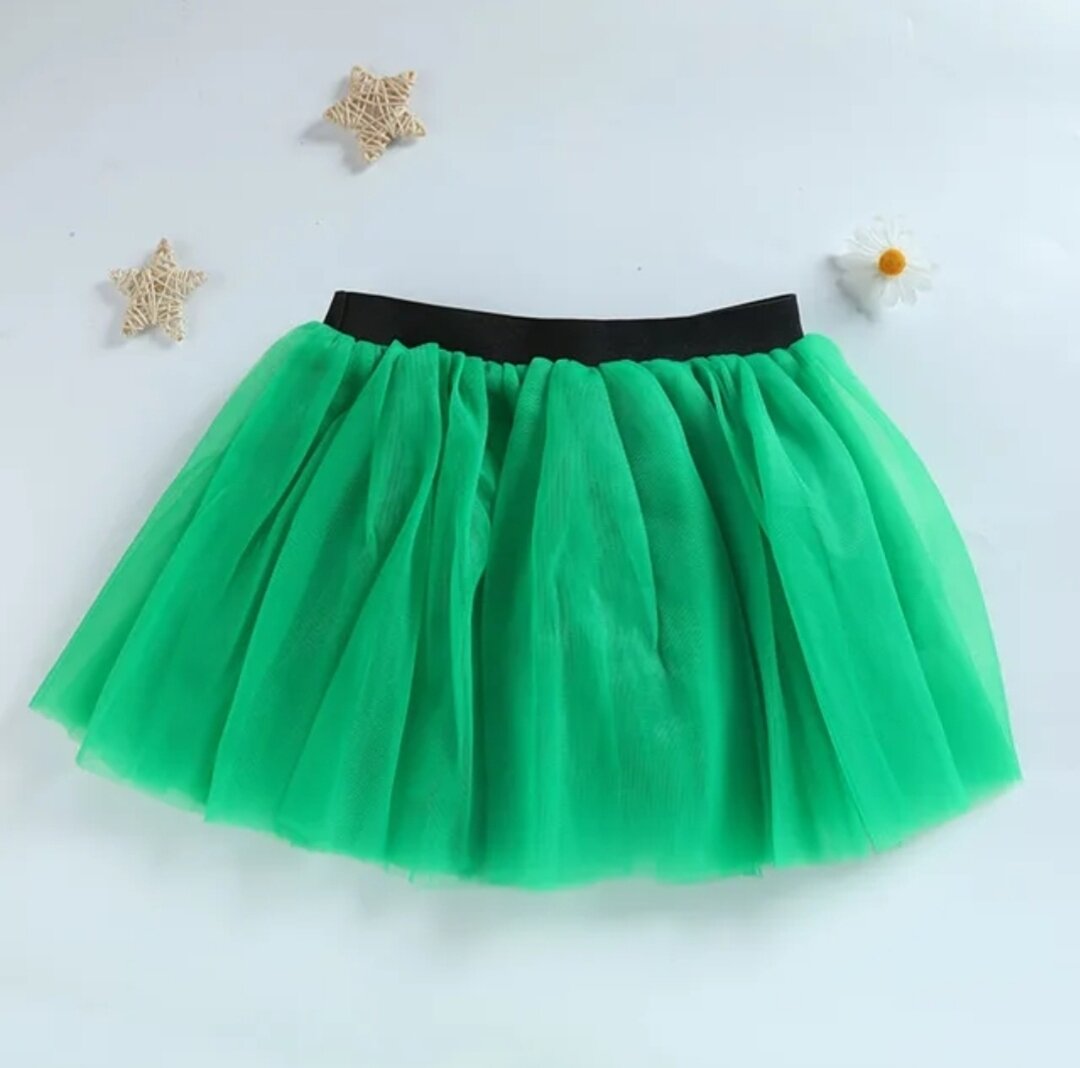 JUPE TUTU VERTE