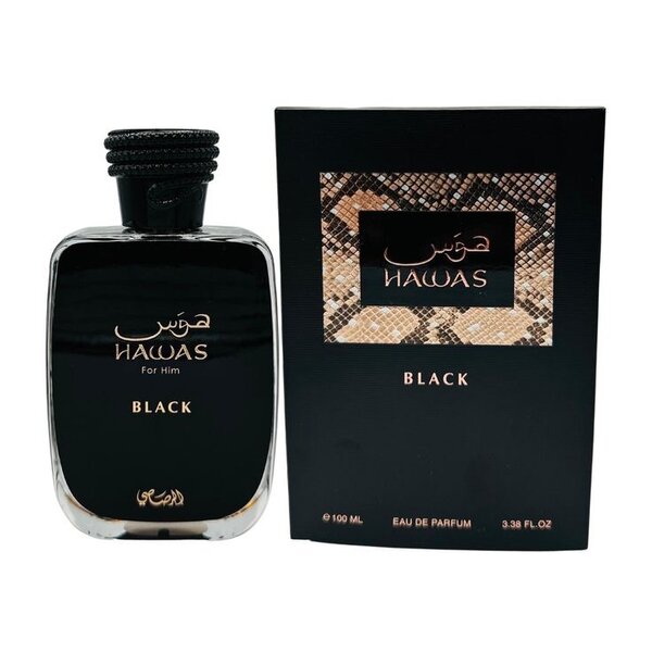 Hawas black for him