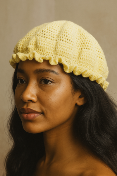 Chapeau crocheté