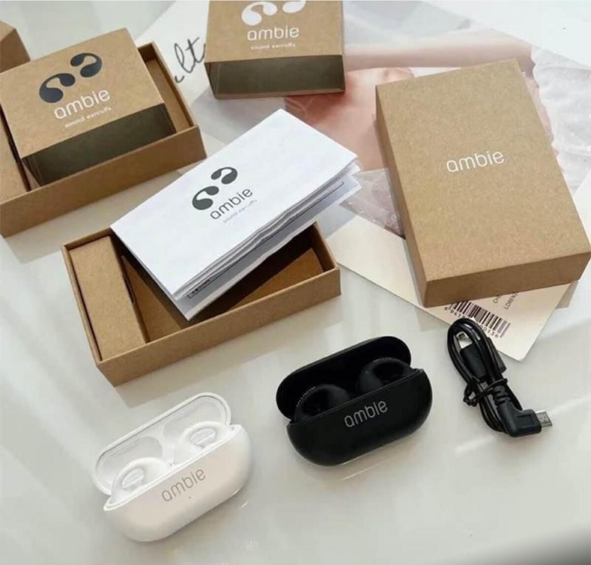 Ambie Oreillettes Bluetooth Sans Fil Pour Ambie Sound, écout