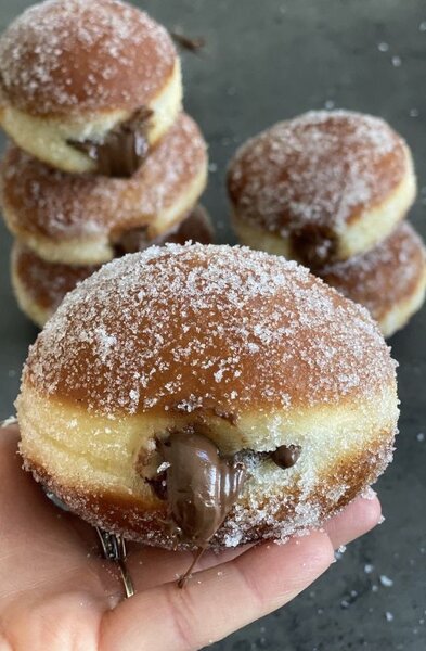 Beignets au Nutella gourmands