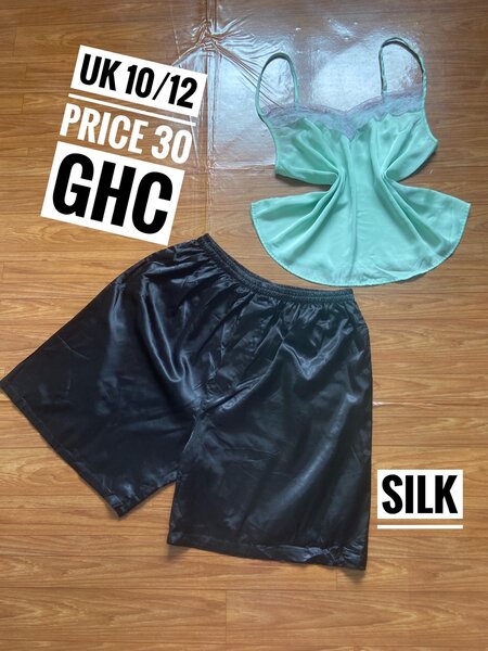 Silk nightwear
