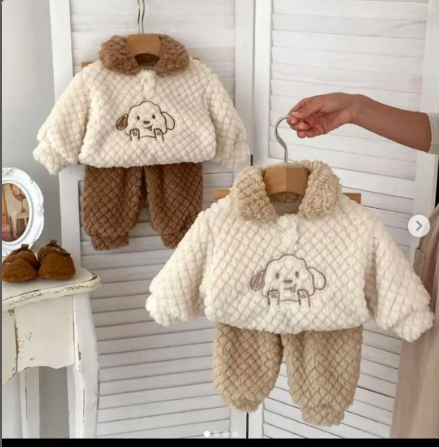 Шикарные теплые двойки Тедди 🤎