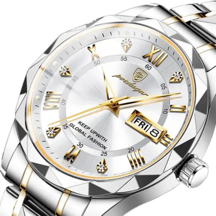Montre bracelet élégant homme