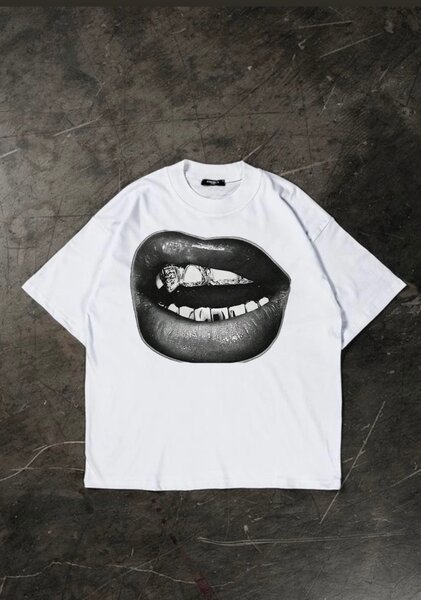 T-shirt lèvre (t-shirt broski)