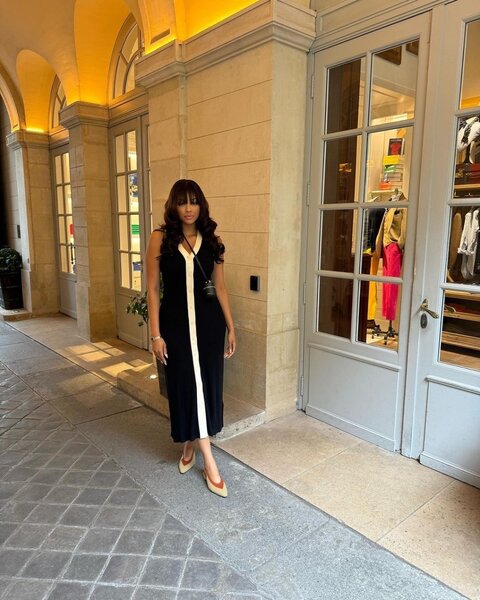 Luxury long dress