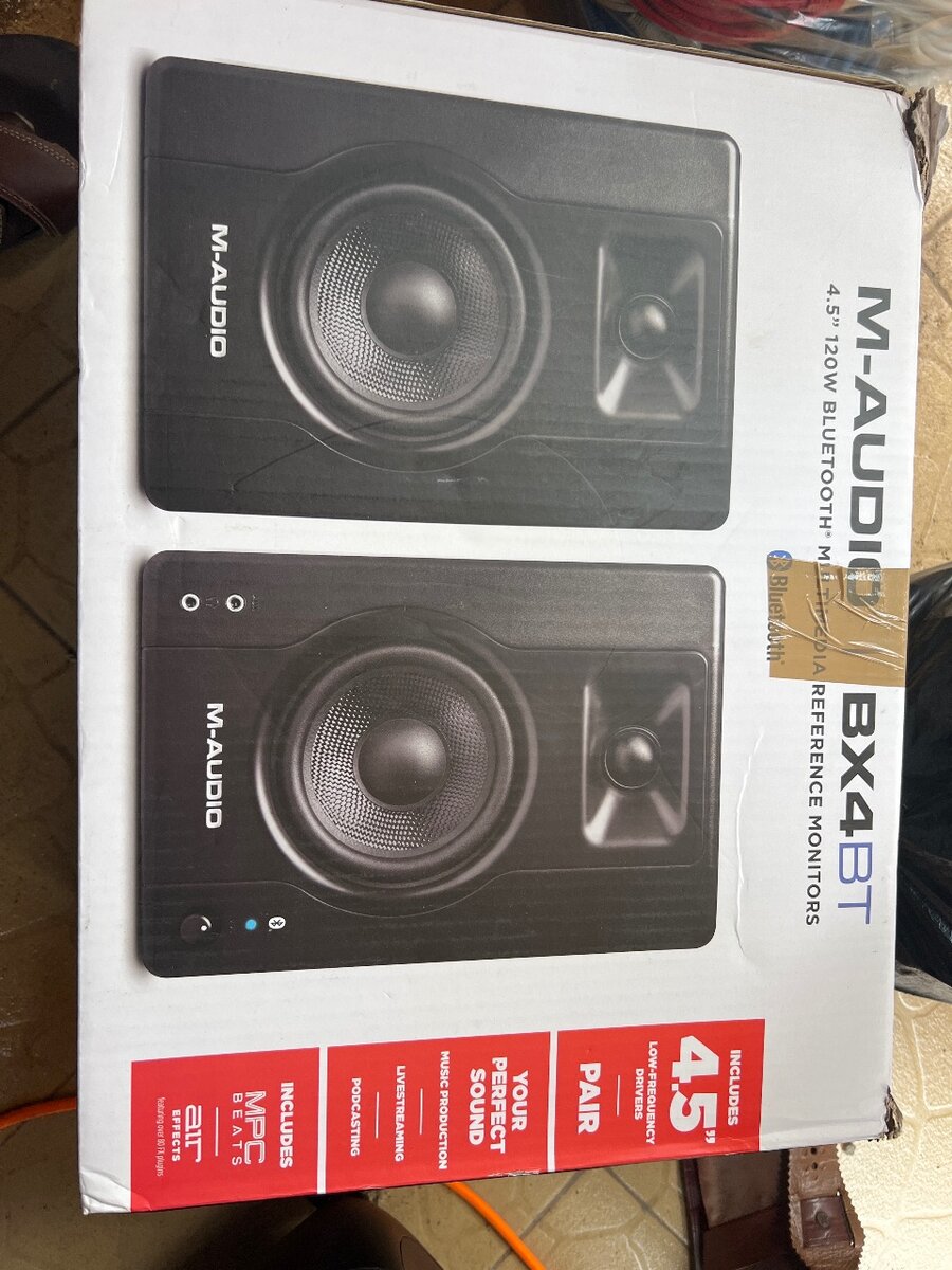 Enceintes M-Audio BX4 Bluetooth