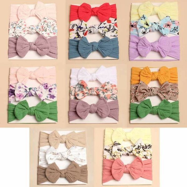 Bandeaux colorés pour bébés