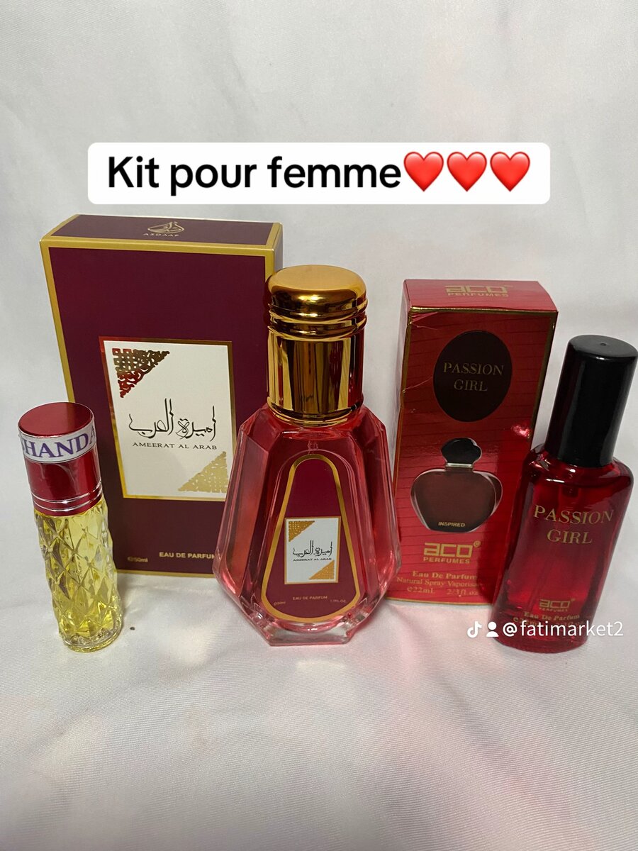 Coffret Parfum mixte