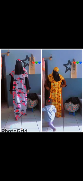 Robe Abaya Colorée