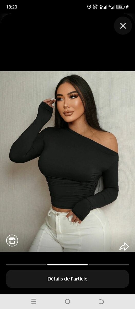 Top femme chic