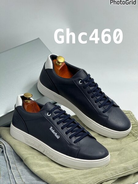 blue sneakers