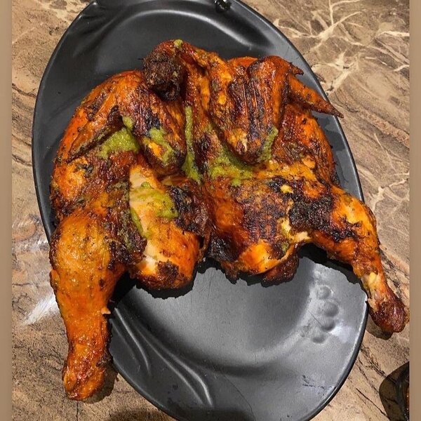 Poulet braisé