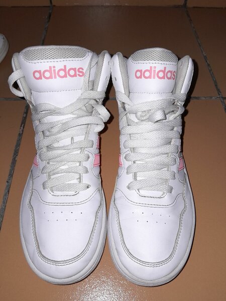 Adidas Sneakers Blanc et Rose