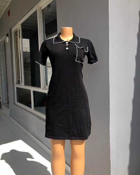 black dress