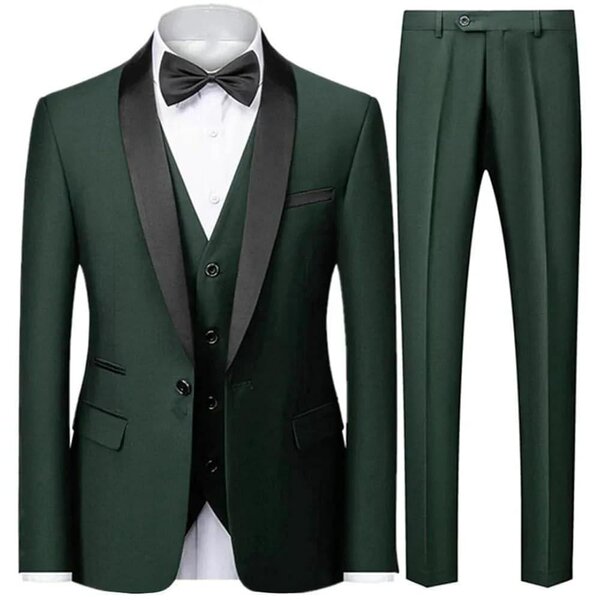 Costume trois pièces élégant homme