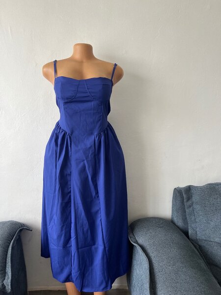Blue sundress