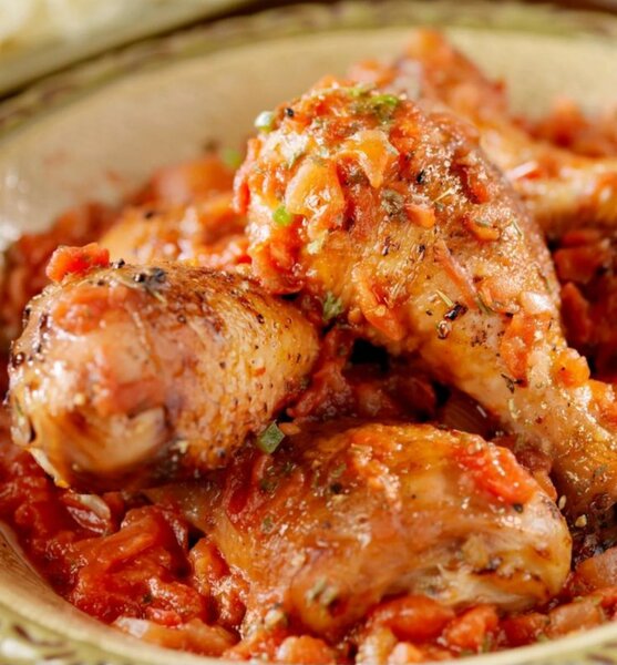 Poulet sauté (demi)