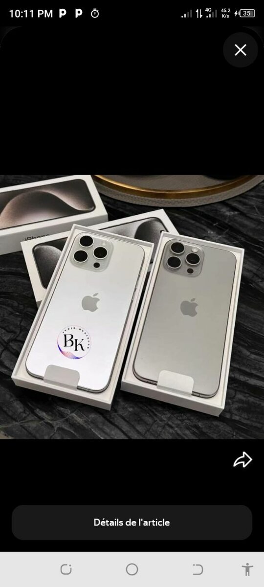Smartphone haut de gamme Apple