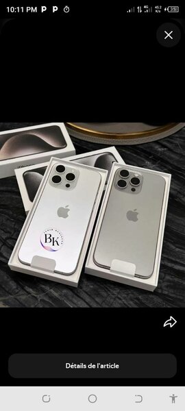 Smartphone haut de gamme Apple
