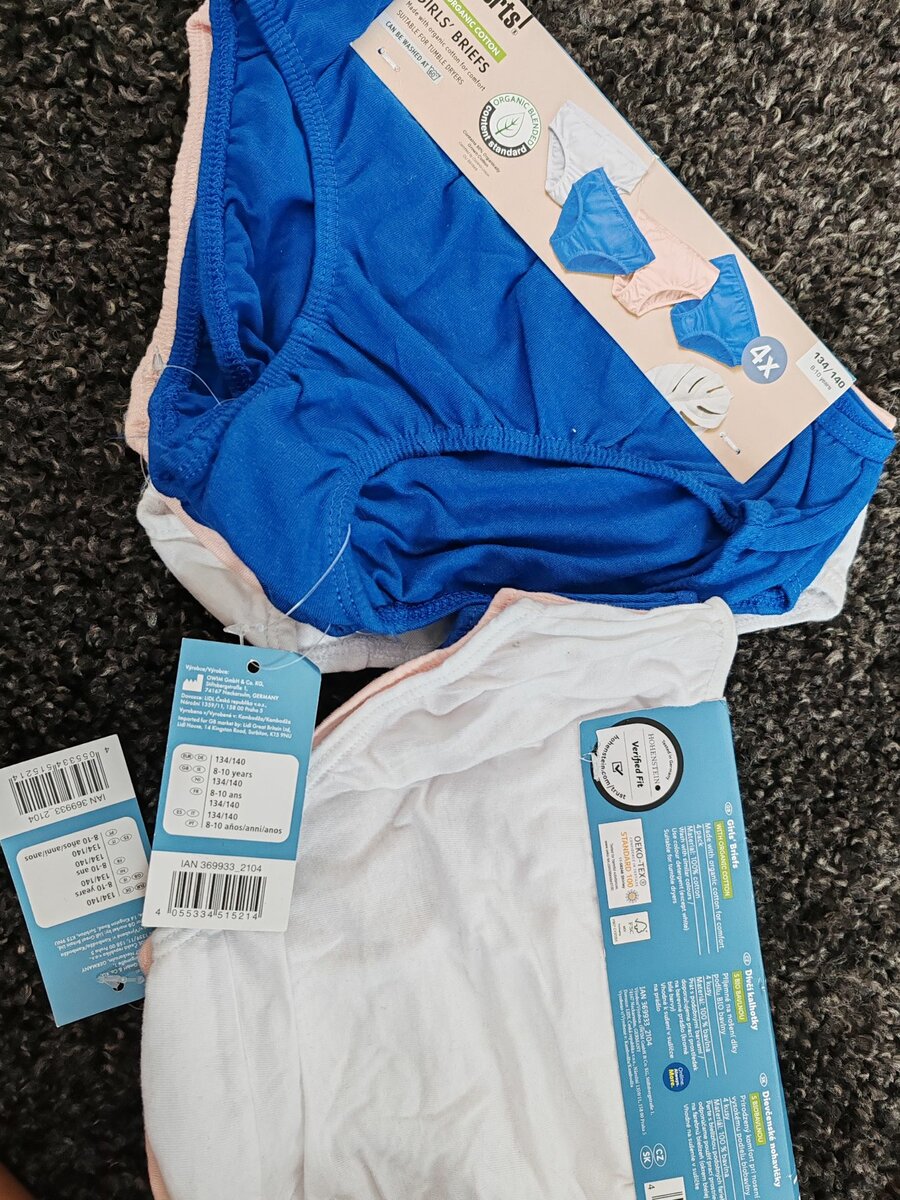Lot de 04 slips