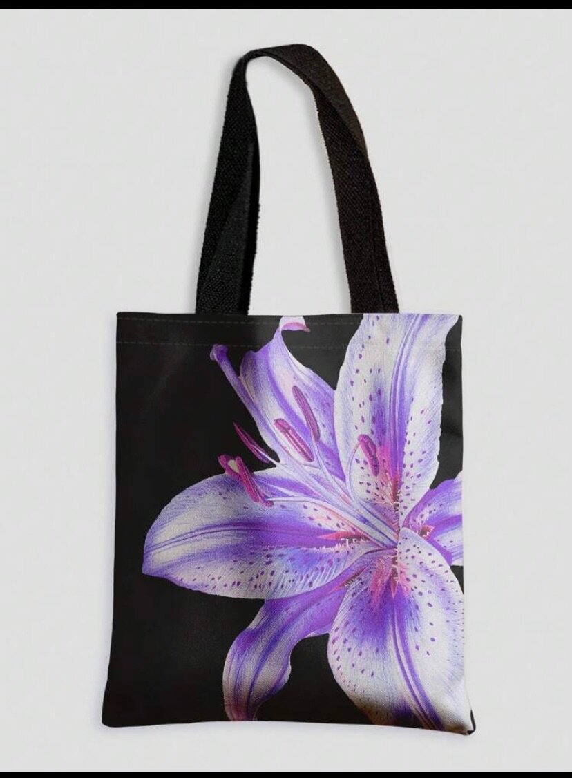 Sac fourre-tout fleur