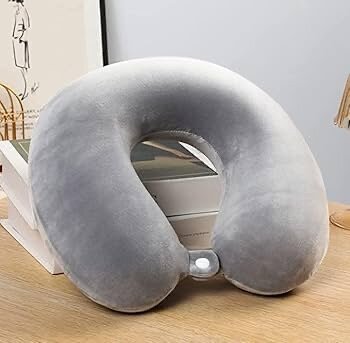 Oreiller Cervical Confortable En Forme De U En Mousse À Mémo
