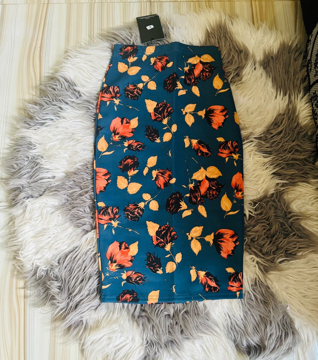 Flowered skirt