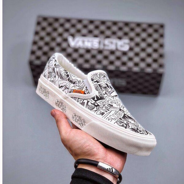 Baskets slip-on imprimées