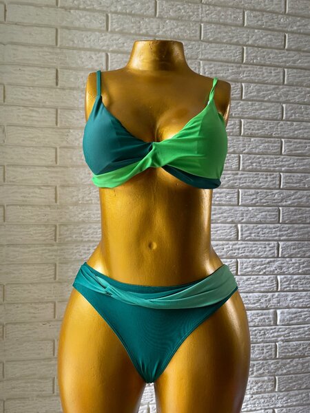 Bikini Femme Bicolore Élégant