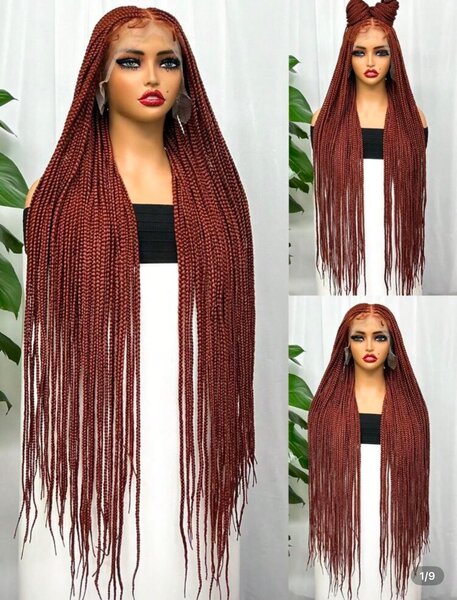 Perruque Box Braids Longue