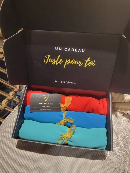 Box de 3 voiles